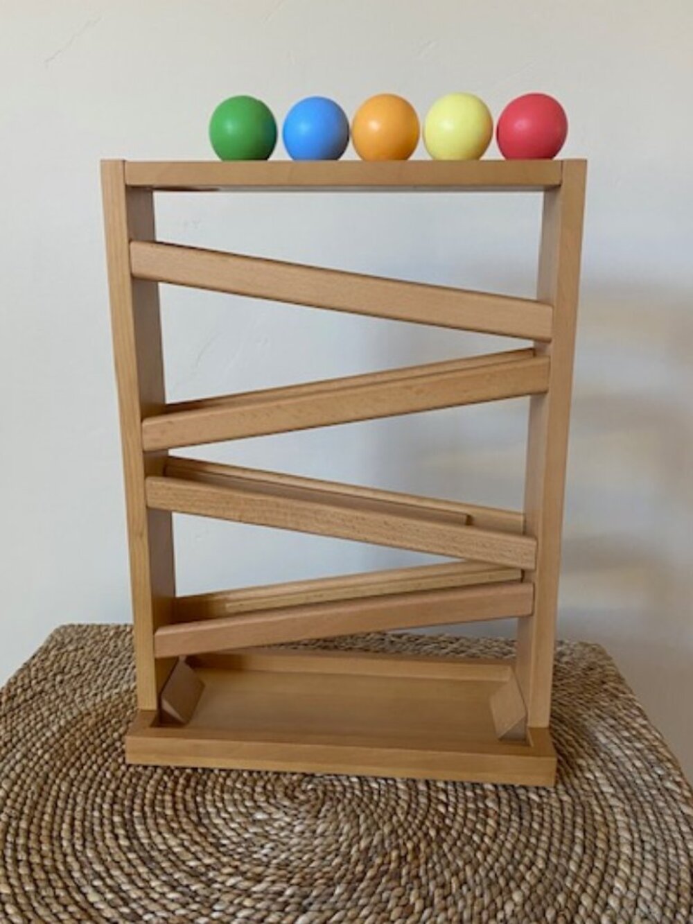 Montessori & Me Ball Tracker with 5 Balls